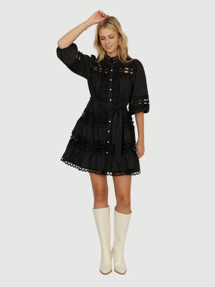 Cotton Mini Dress