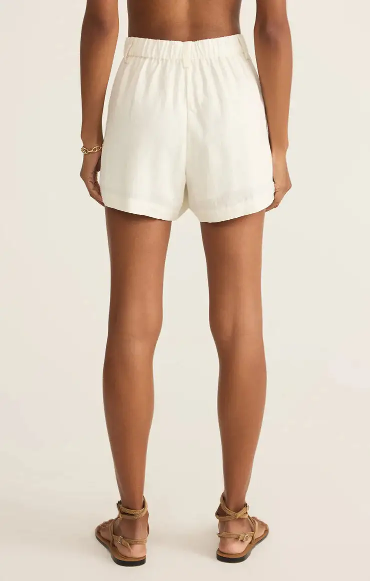 Linen Tailored Fit Shorts