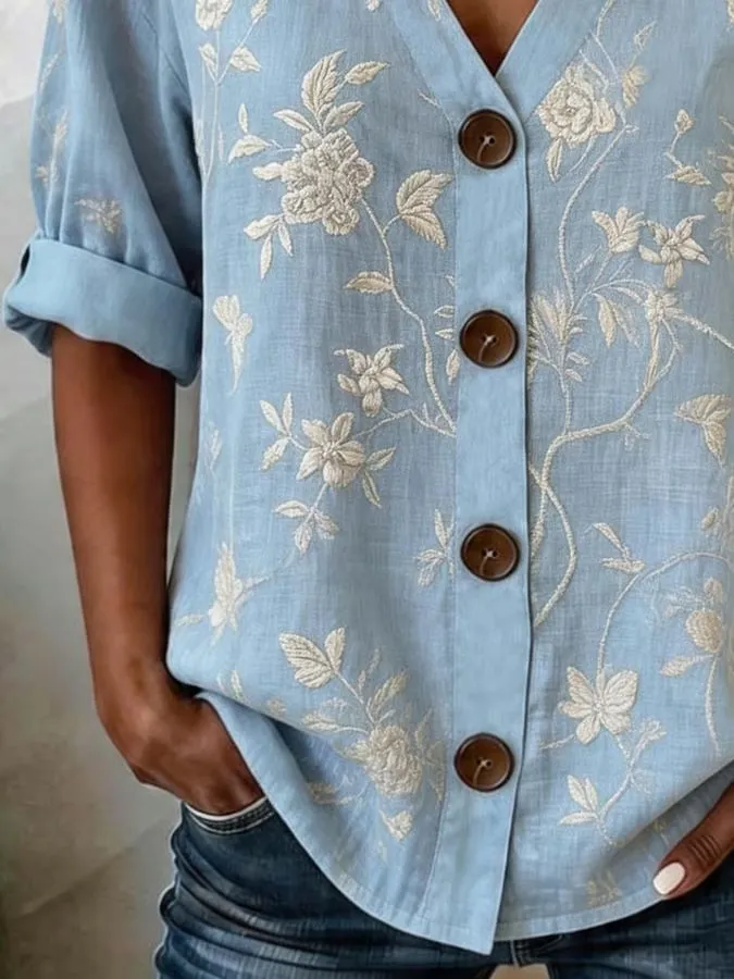 Women's Casual Printed Shirt