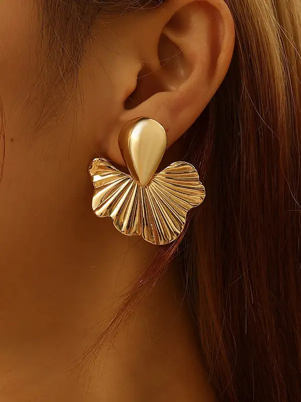 Graceful Crystal-Look Drop Earrings