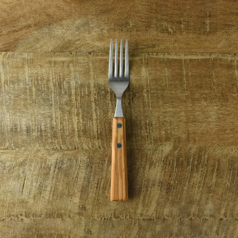 Olive Wood Handle Dinner Fork