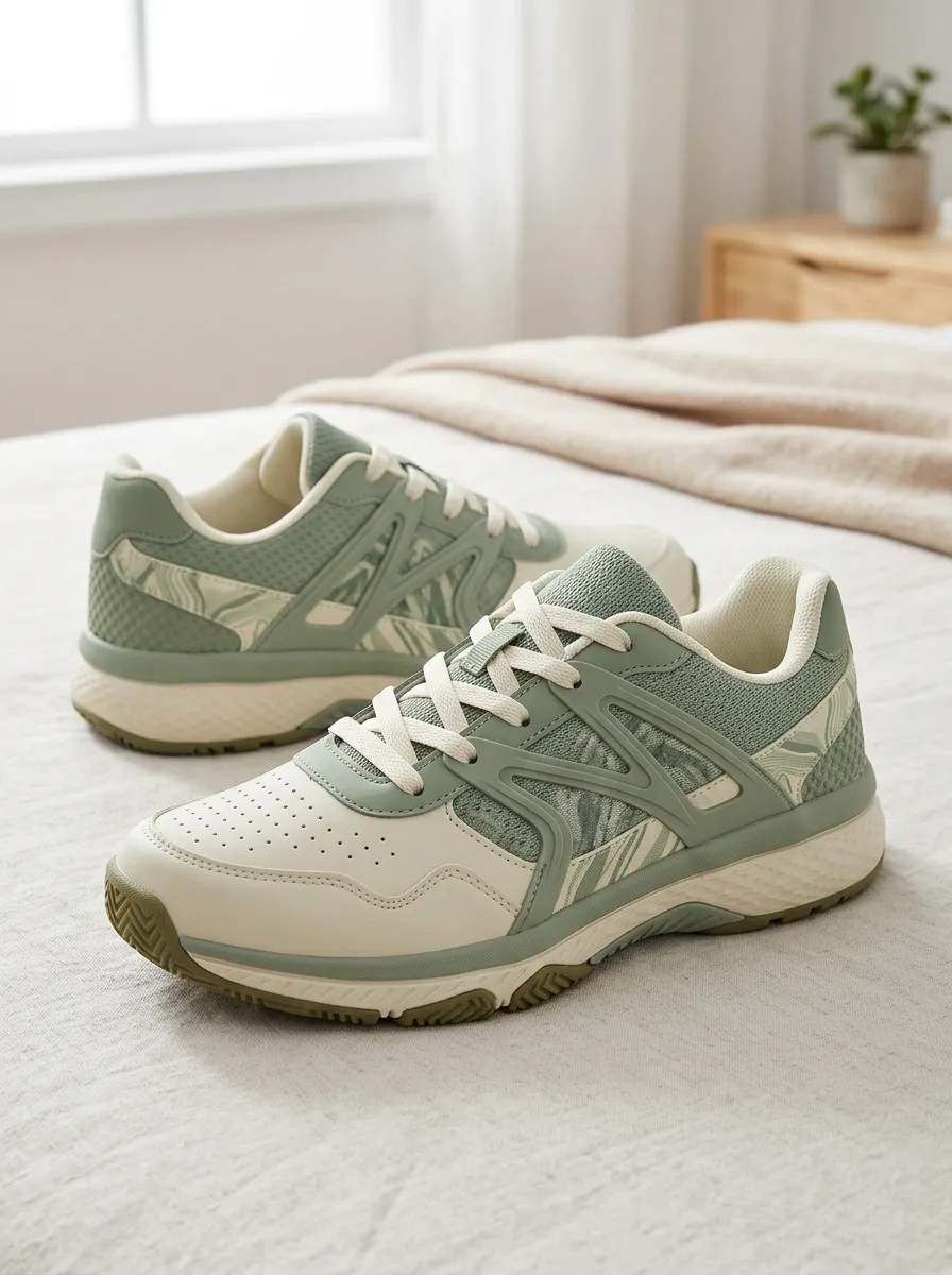 Women's Stride Marble Pattern Printed Sneakers