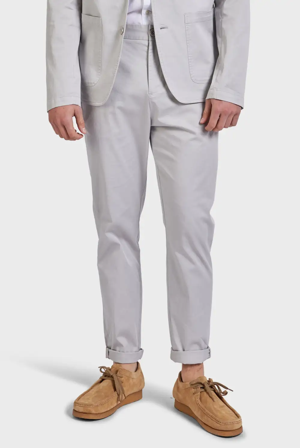 Slim Fit 5 Pocket Stretch Cotton Casual Pants