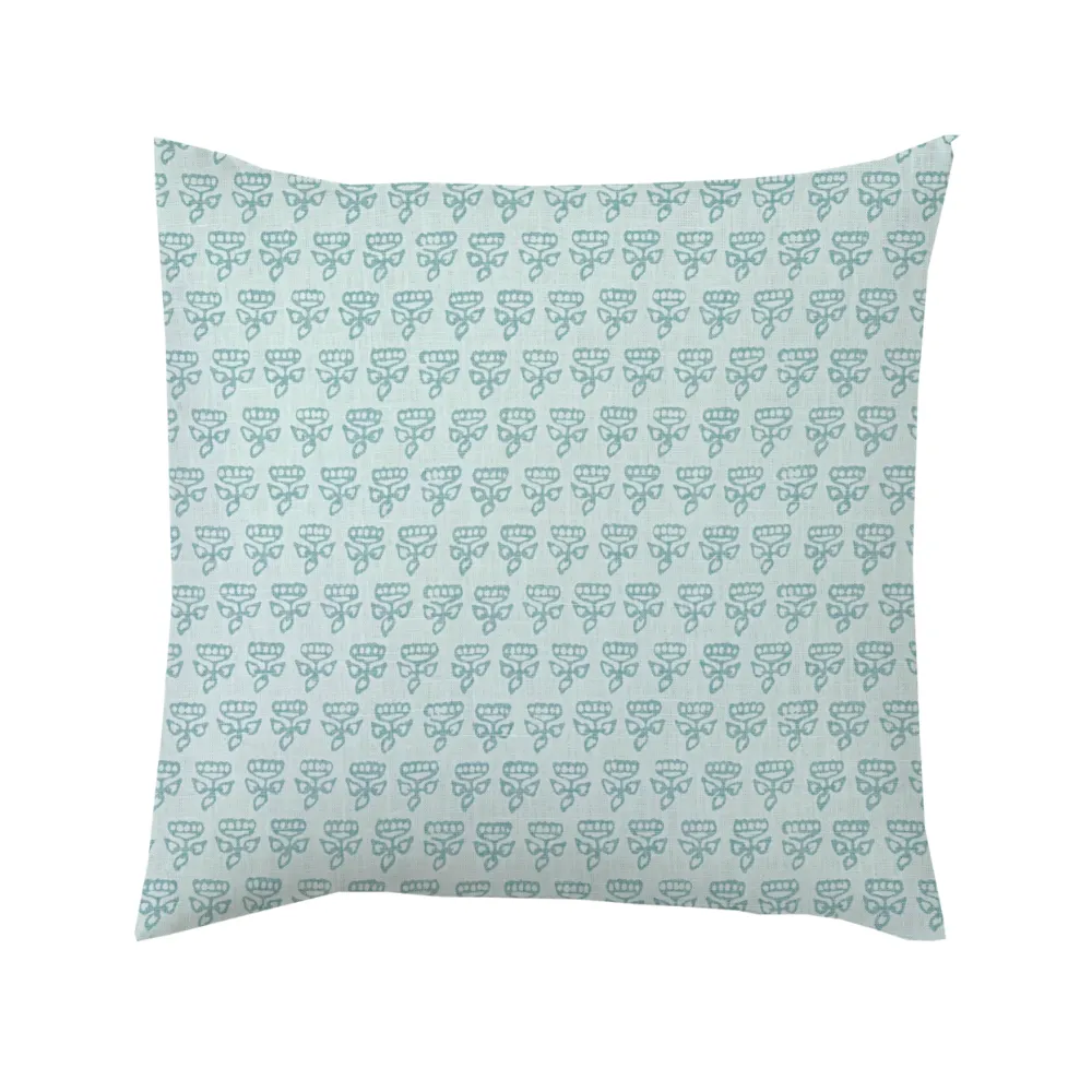 Daisy Knife-Edge Throw Pillow