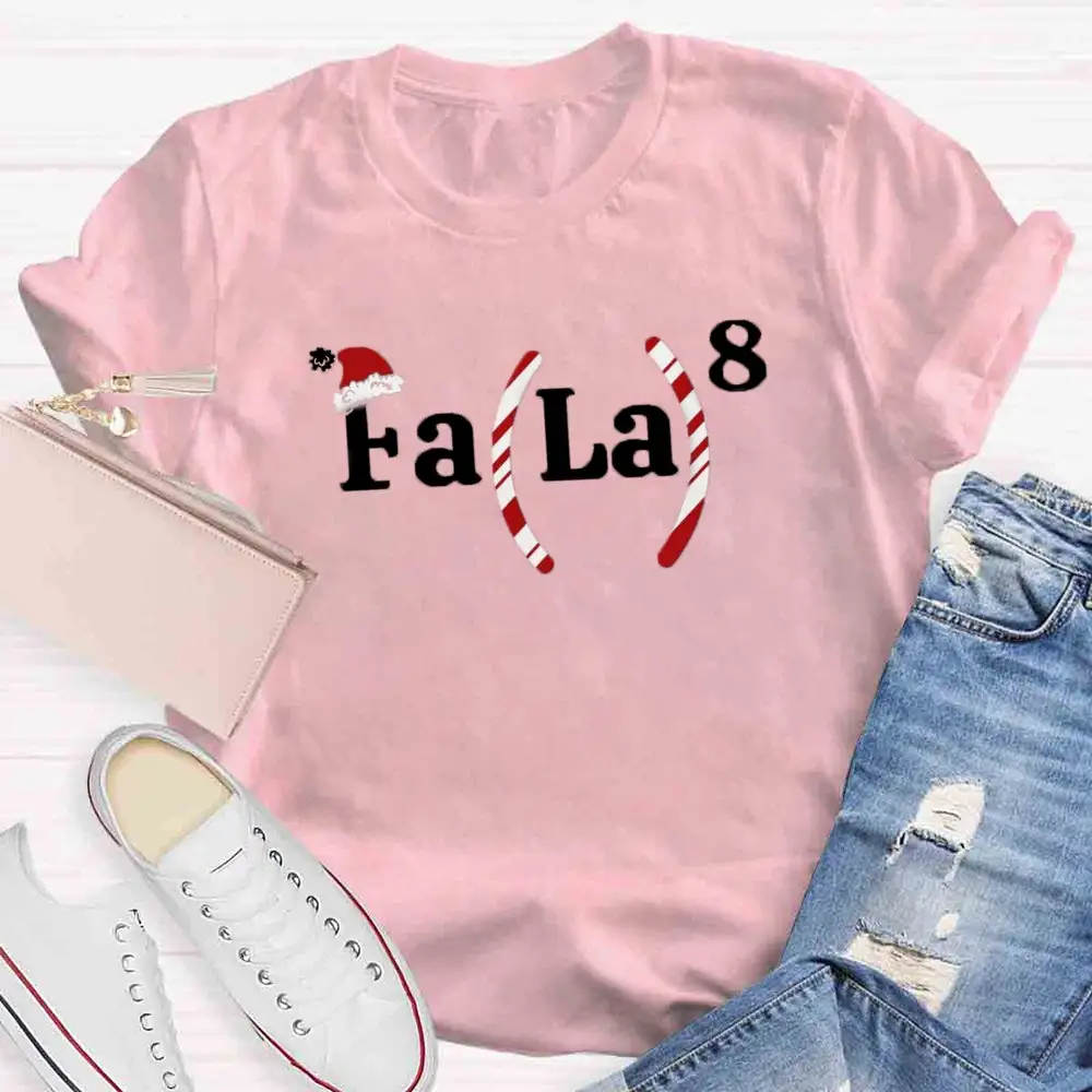Fun Numbers Christmas Teacher T-Shirt