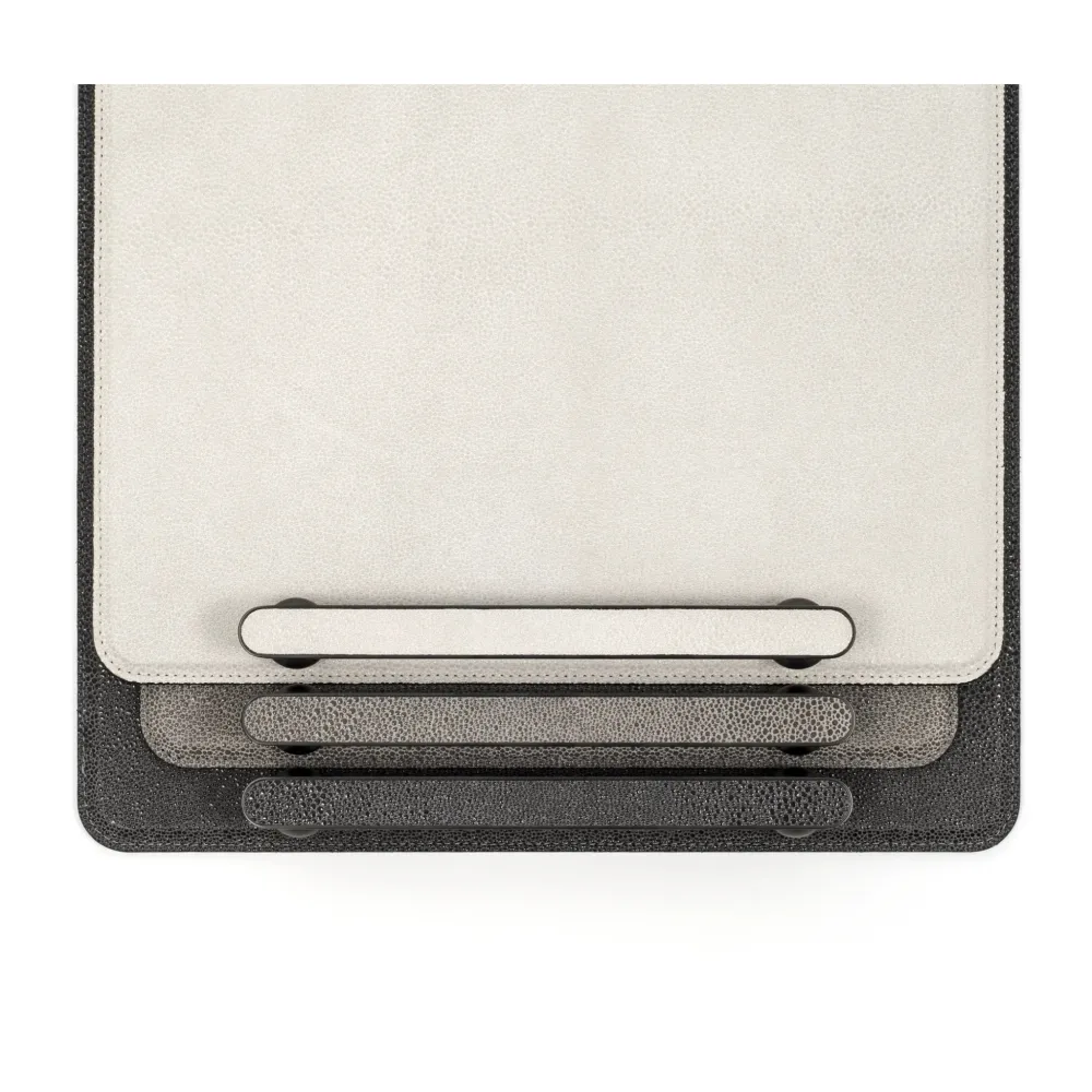 Leather Tray With Handles