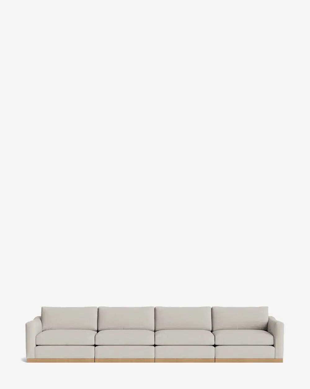 Modular Oak Sofa