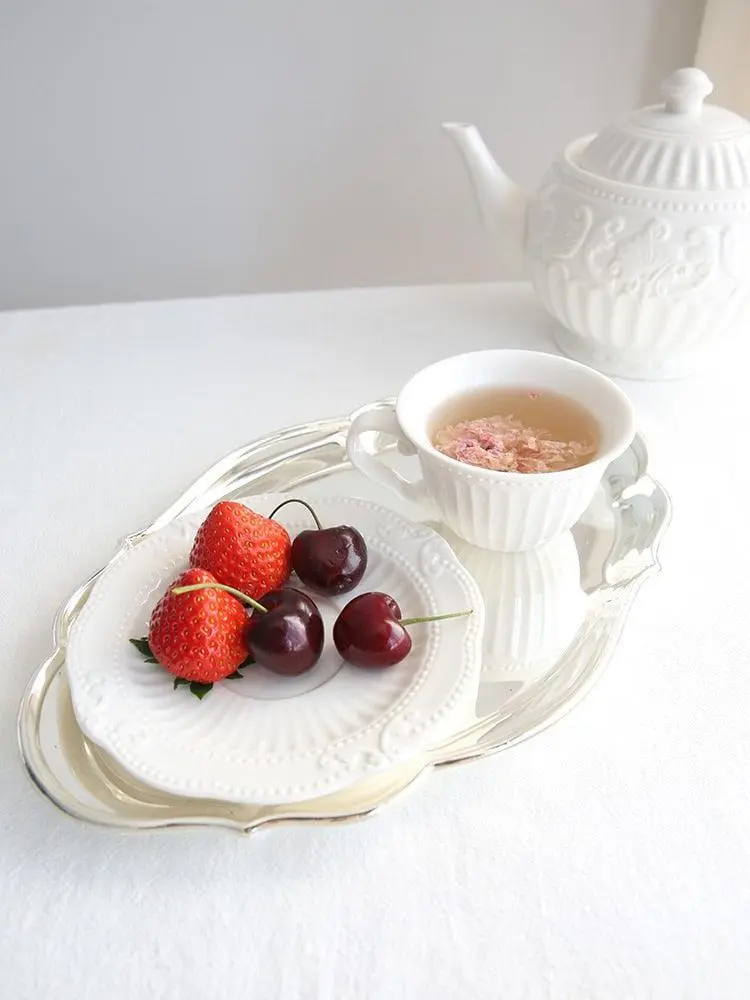 Porcelain Rococo Tea Set