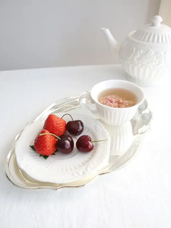 Porcelain Rococo Tea Set