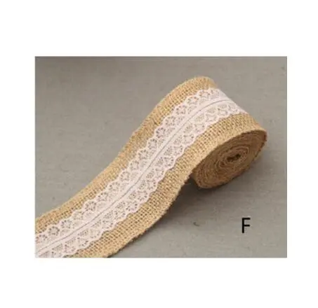 Protective Burlap Lace Ribbon Roll