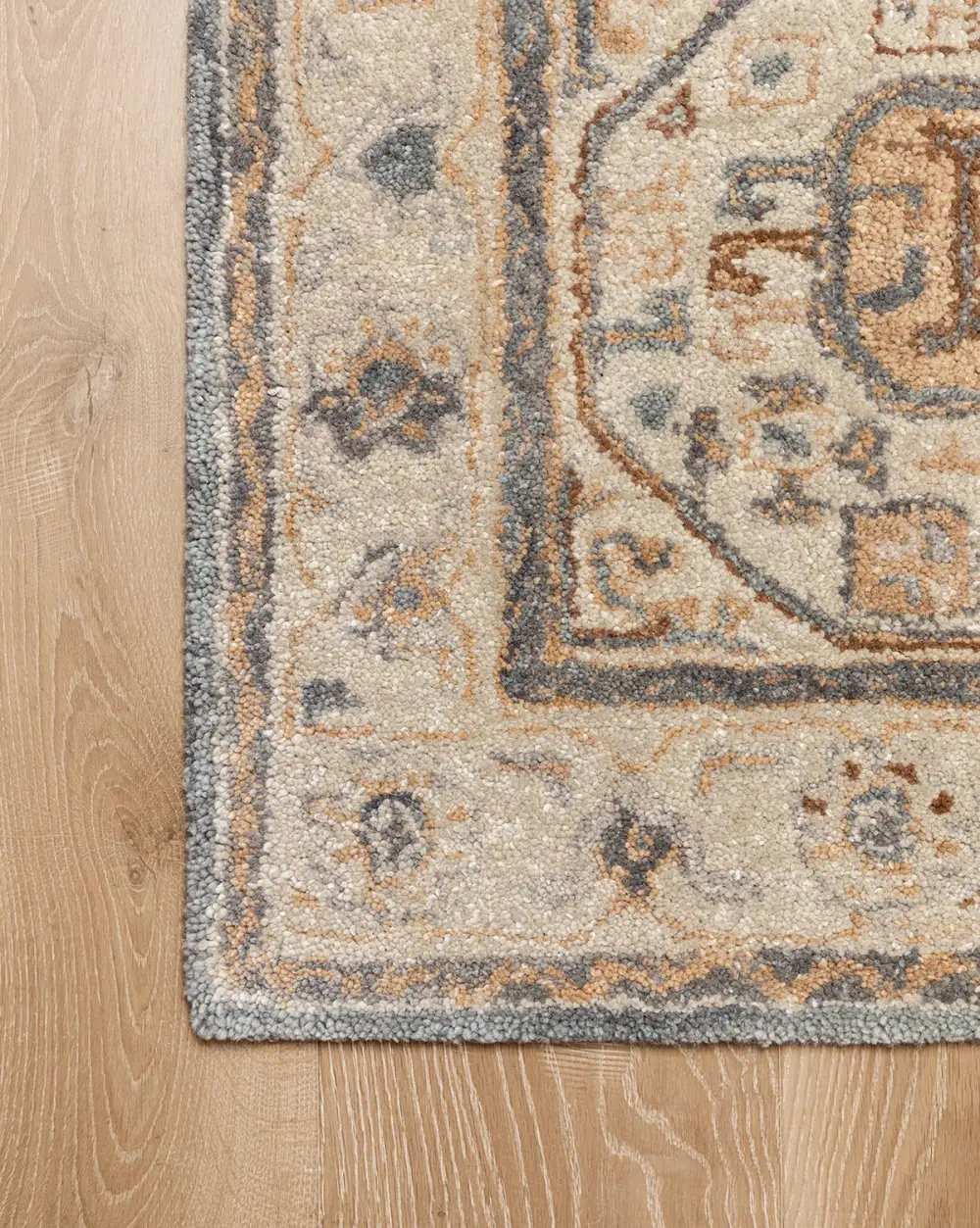 Durable-Weave Classic Hand-Tufted Wool Area Rug