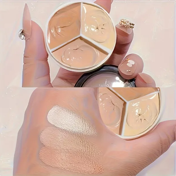 Tri-Color Full Coverage Concealer