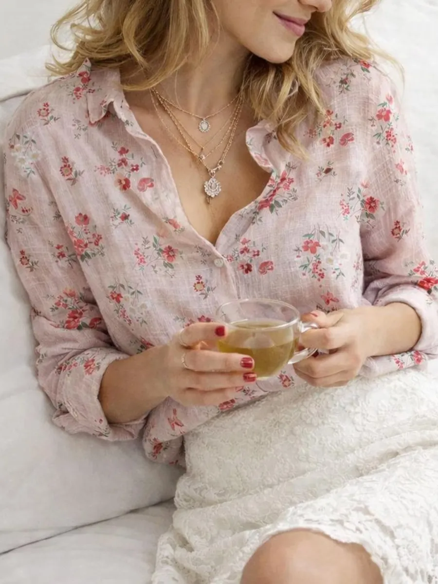 Romantic Floral Shirt