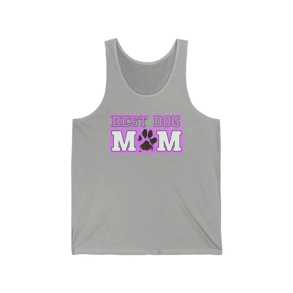 Dog Mom Paw Graphic Tank Top