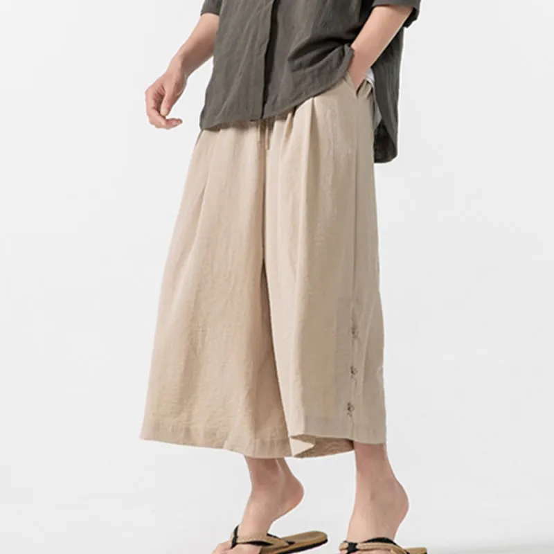 Relaxed Wide Leg Pants