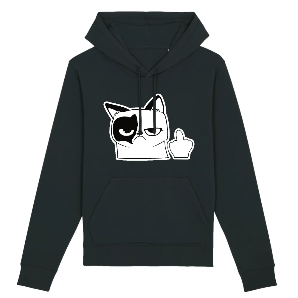 Paw Point Cat Pullover Hoodie