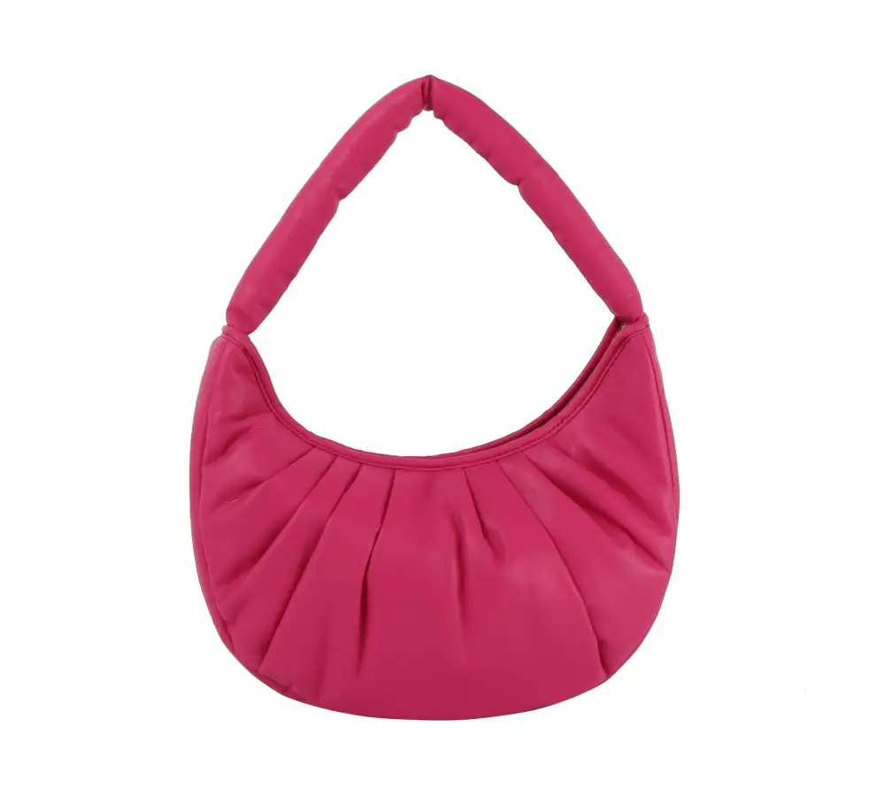 Pleated Shoulder Bag