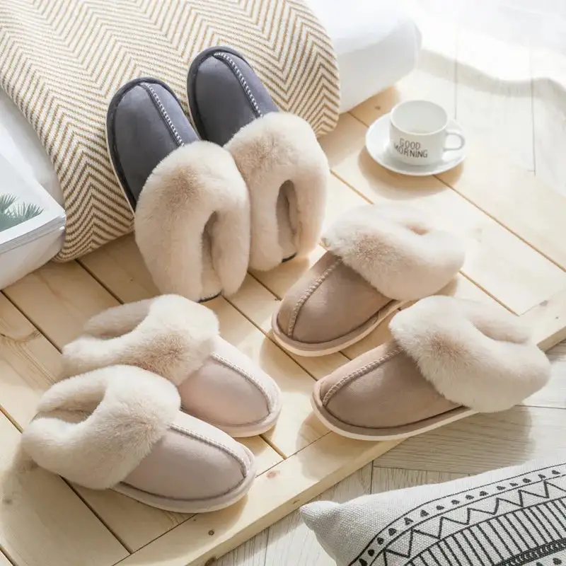 Cozy Plush Home Slippers