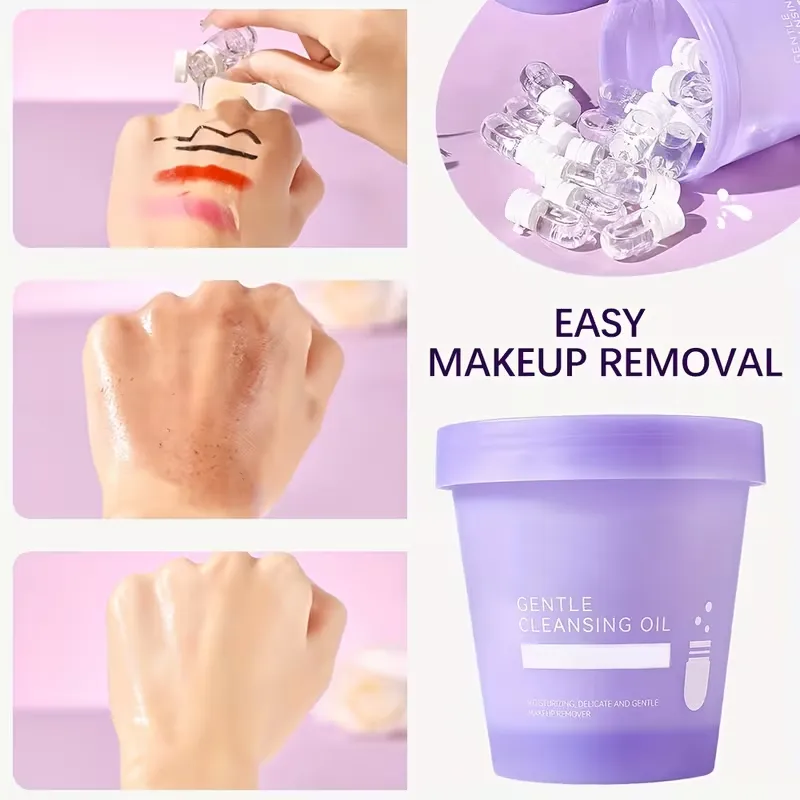 Single-Use Cleansing Oil Capsules