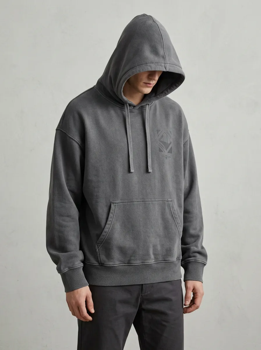 Modern Modern Modern Minimal Utility Hoodie