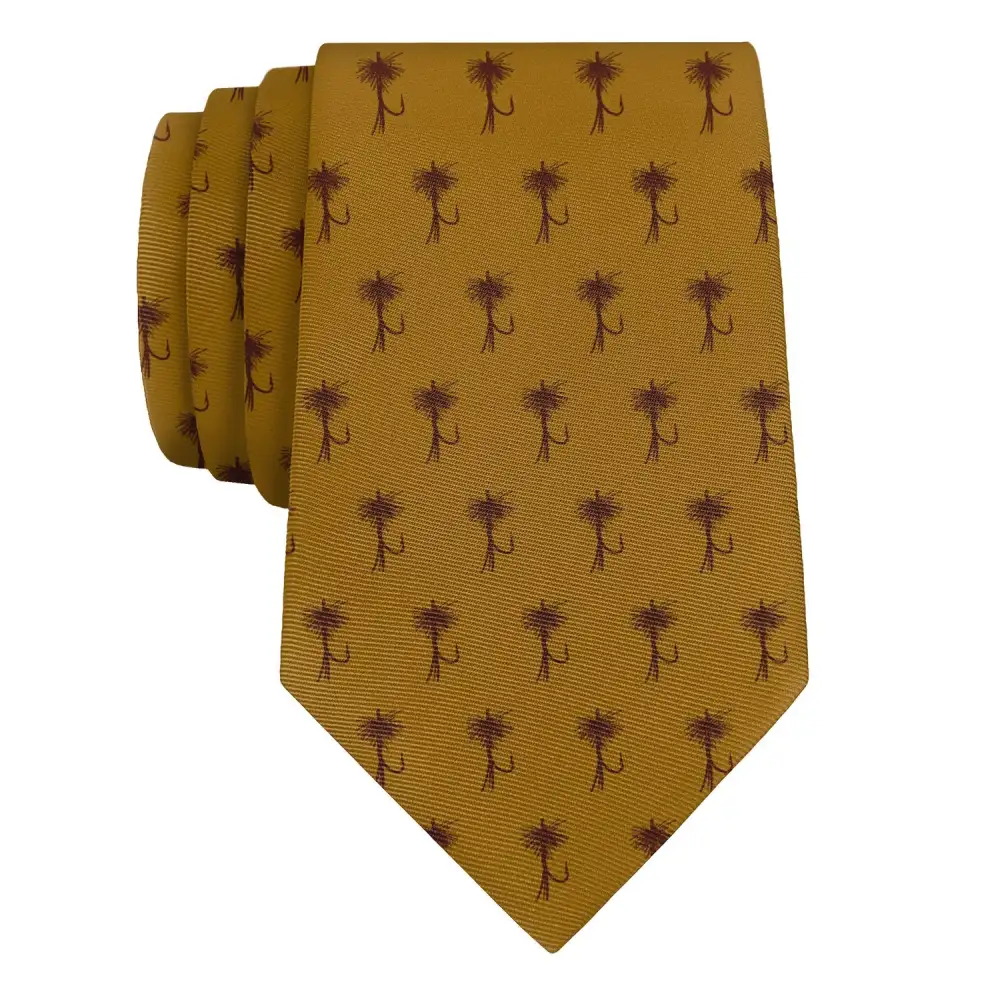 Fishing Lure Pattern Necktie