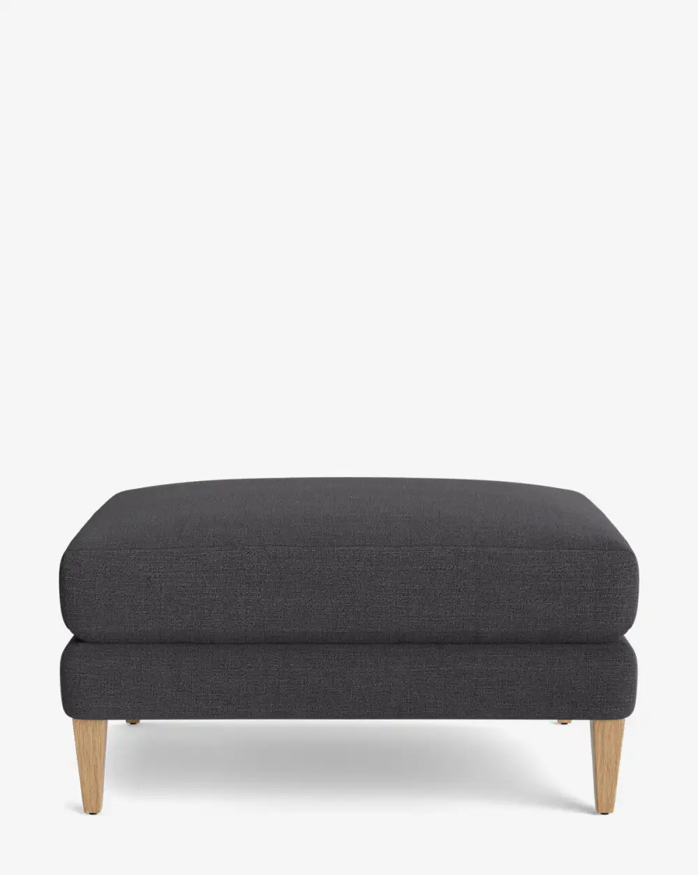 Modern Oak Ottoman
