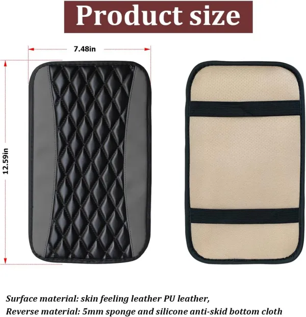 Car Center Console Armrest Pad