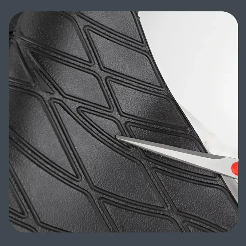 Waterproof & Anti-Slip Cargo Mat with Cut Grid