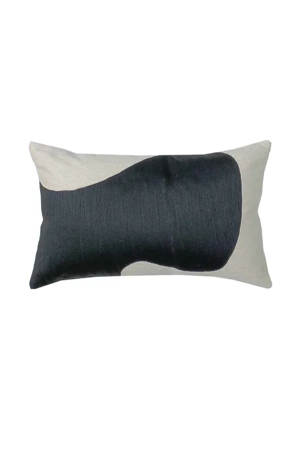 Layered Embroidered Cotton Decorative Cushion Cover
