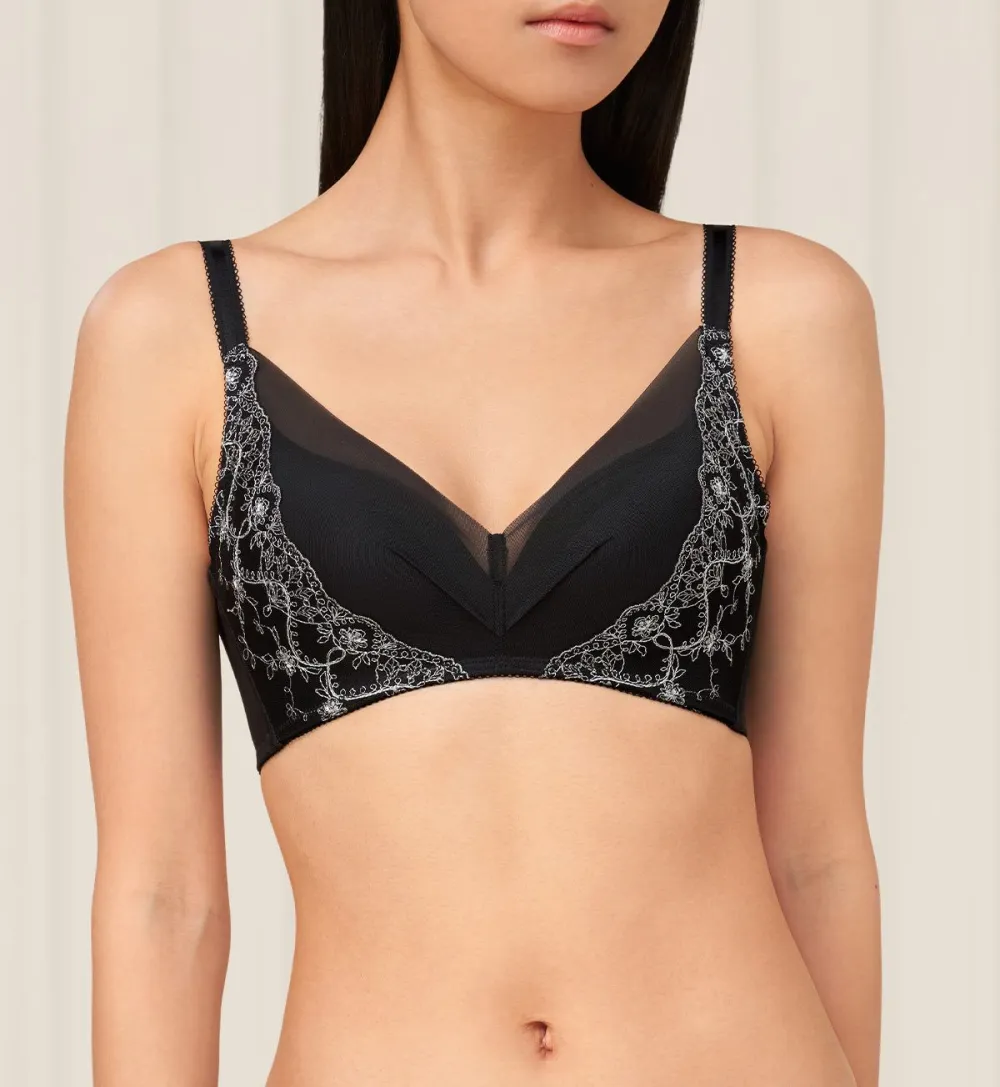Women's Easy-Fit Non-Wired Padded Breathable Bra