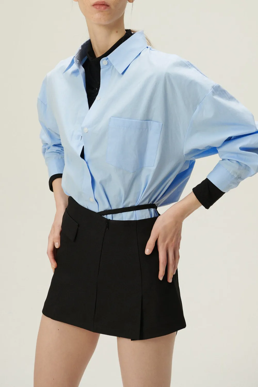 Open Back Shirt