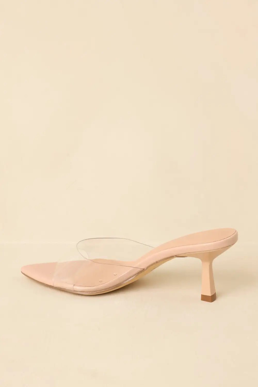 Transparent Strappy High Heels