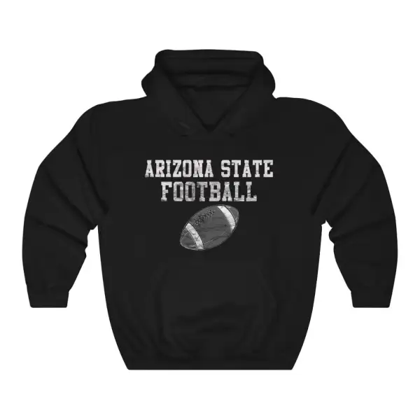 Vintage Football Graphic Pullover Hoodie
