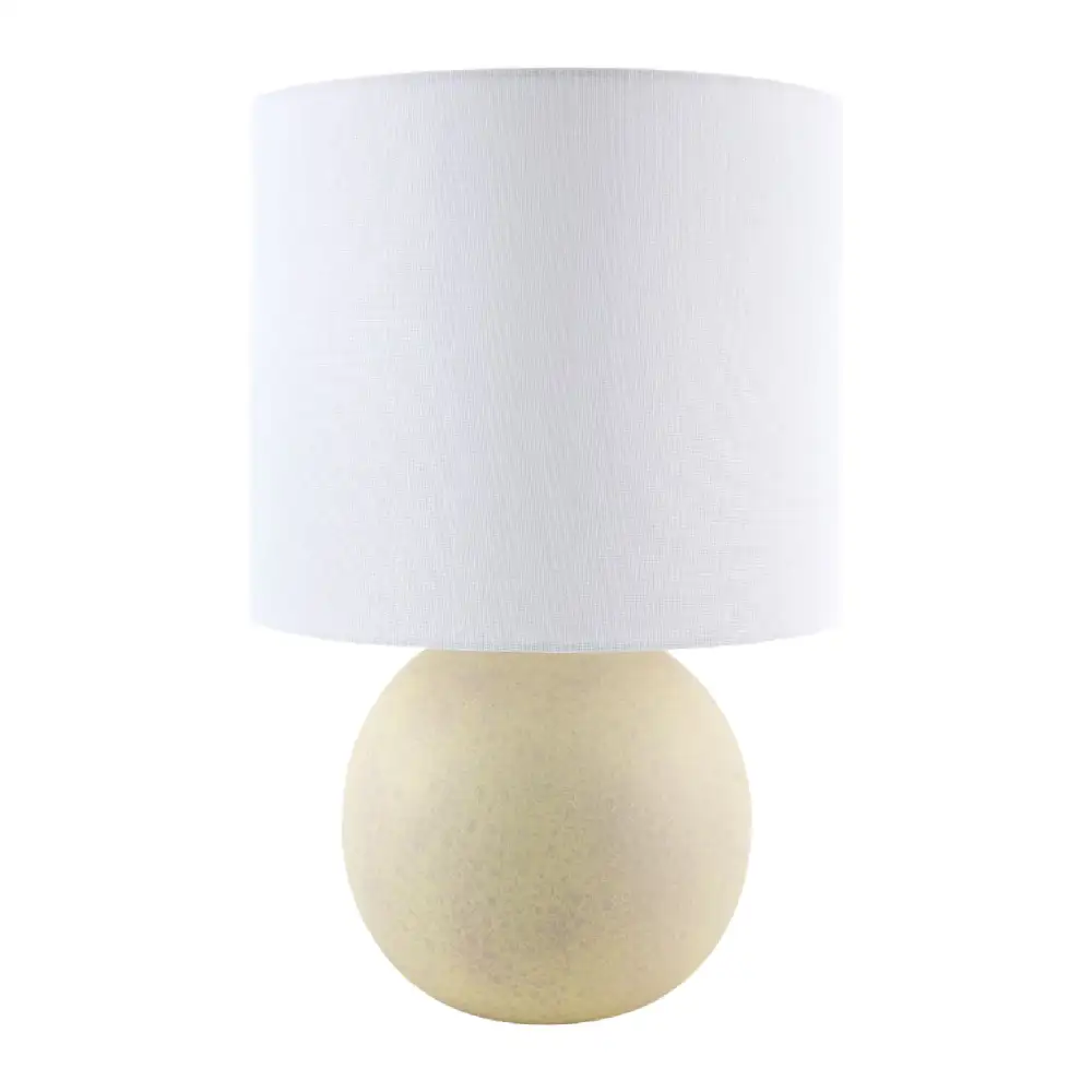 Round Glazed Ceramic Table Lamp