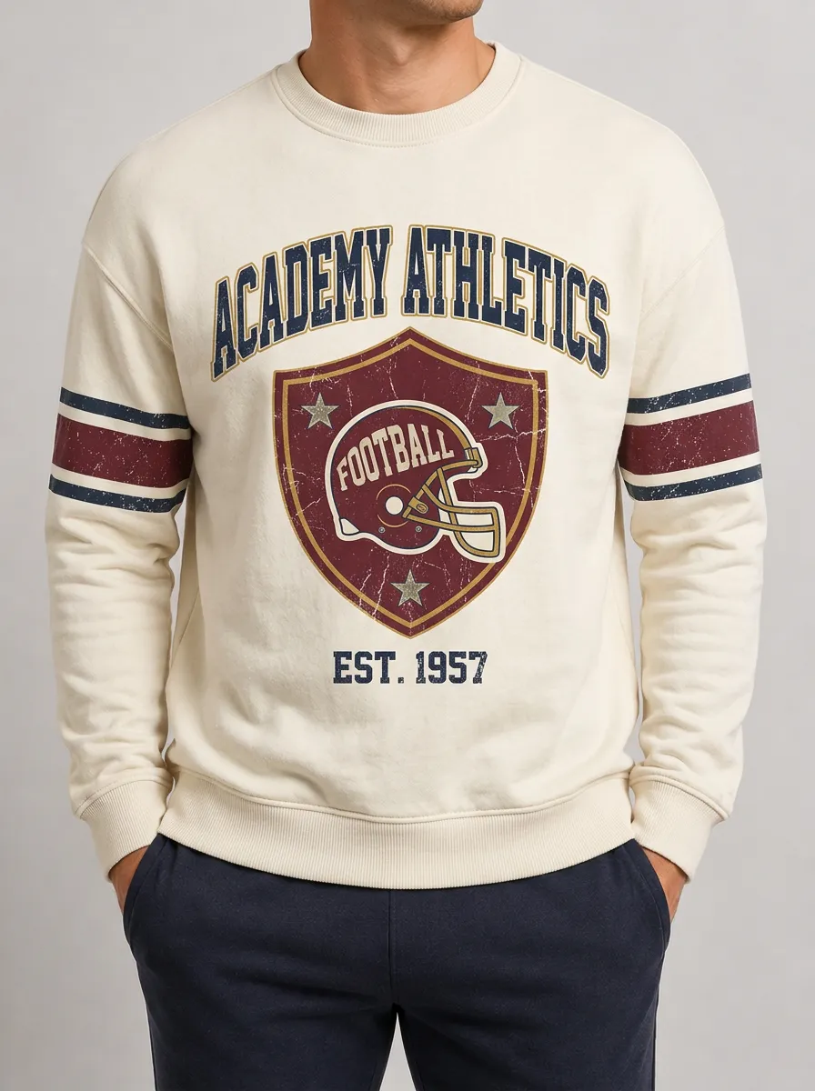 Men's Pigskin Heritage Football Long Sleeve T-Shirt