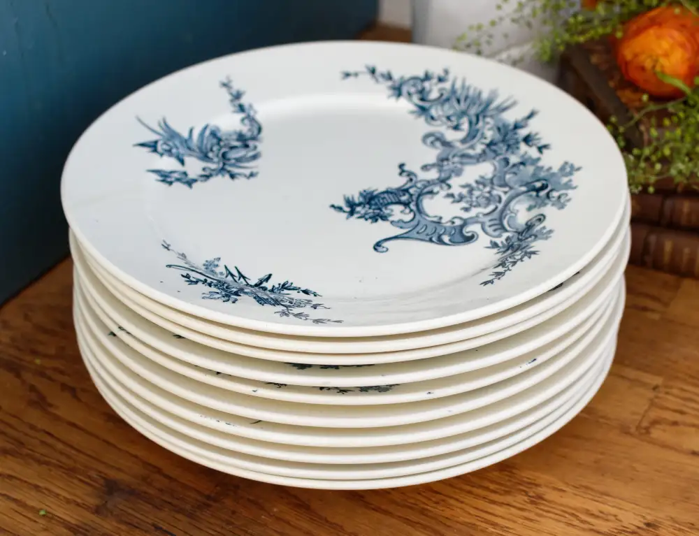 Timeless Transferware Dinner Plate