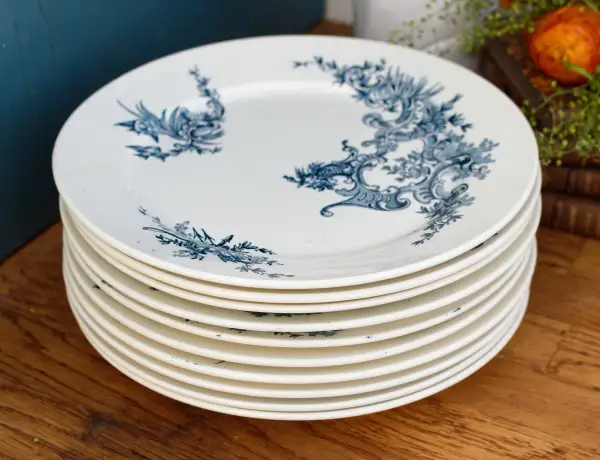 Timeless Transferware Dinner Plate
