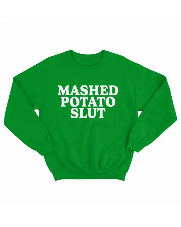 Mashed Potato Fleece Crewneck