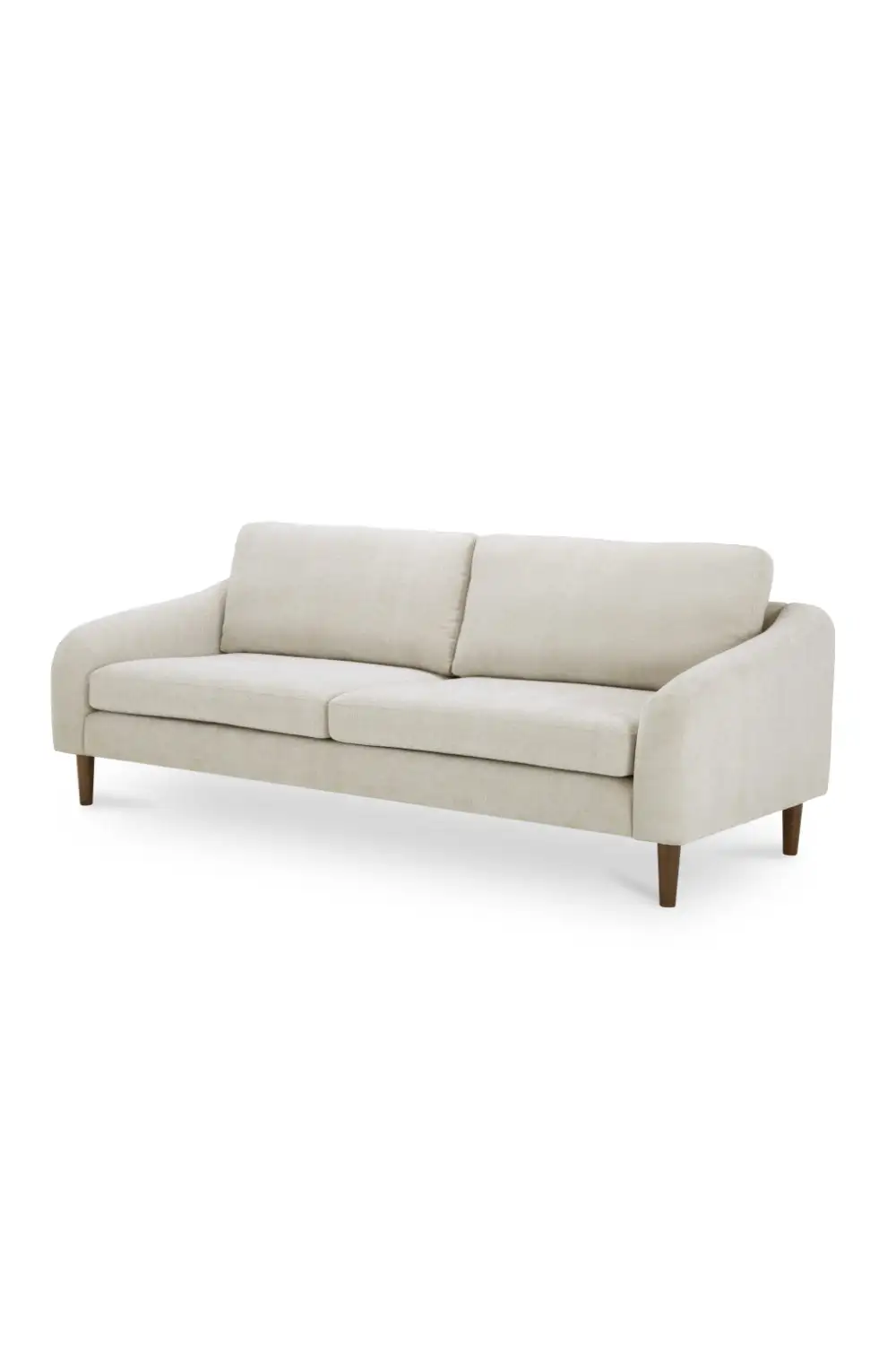Wide-Seat Contemporary Sofa