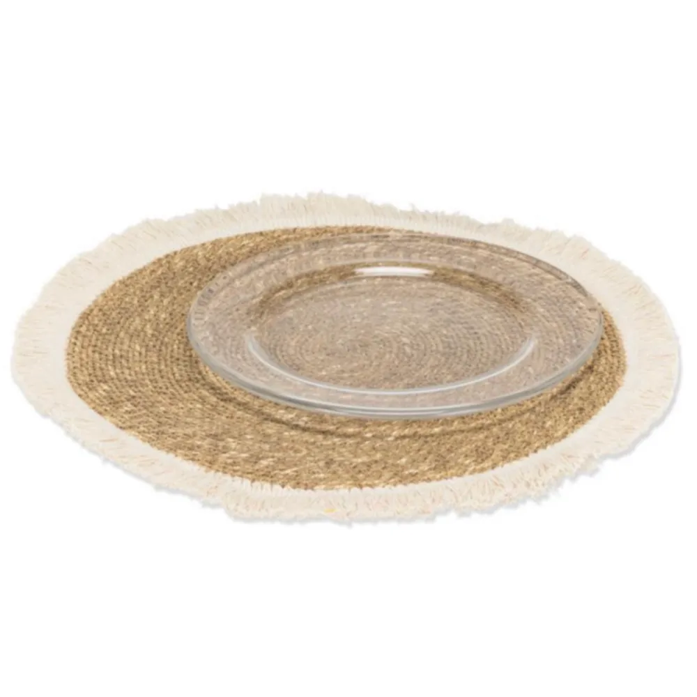 Refined Woven Dining Table Textile