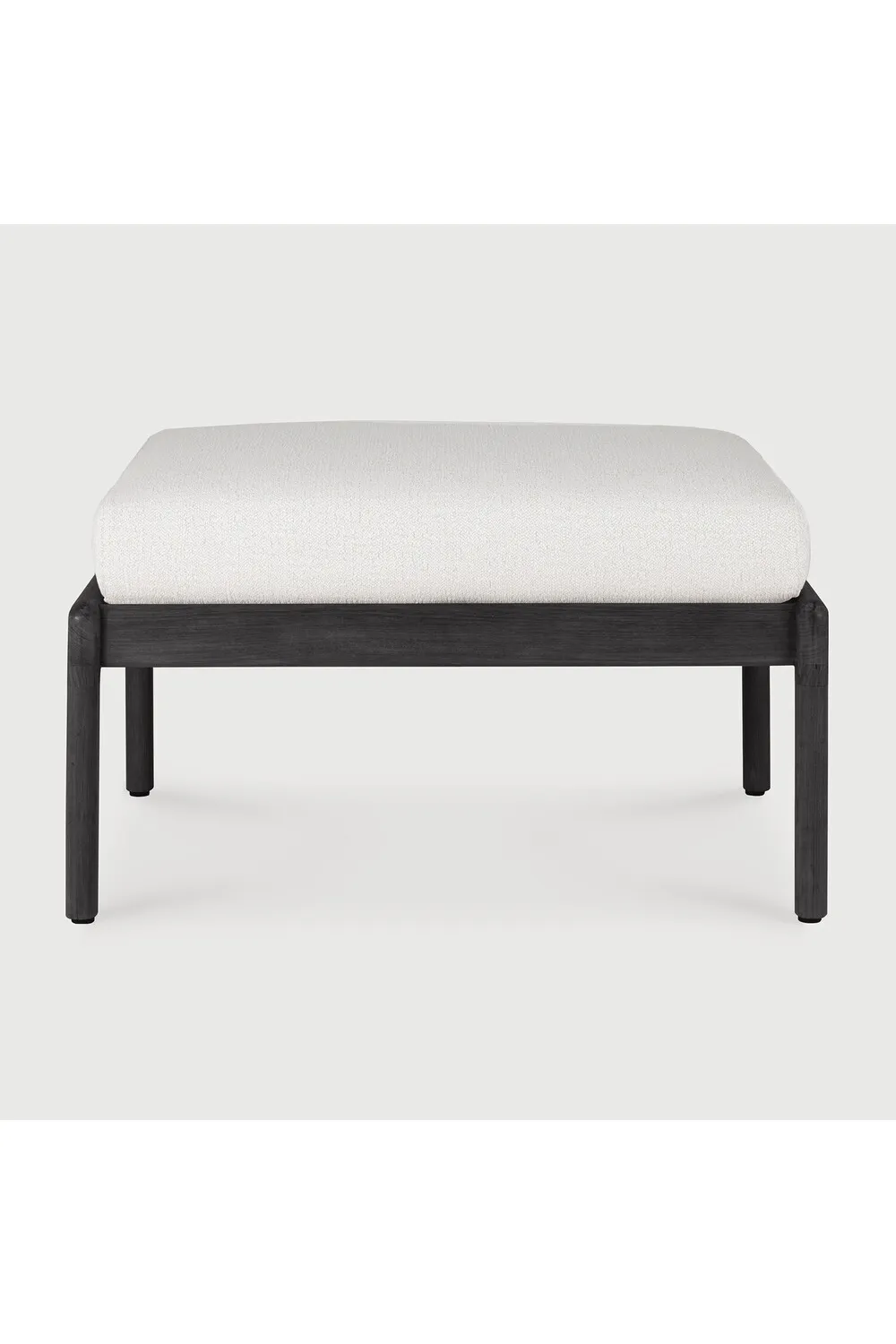 Teak Cushioned Outdoor Stool