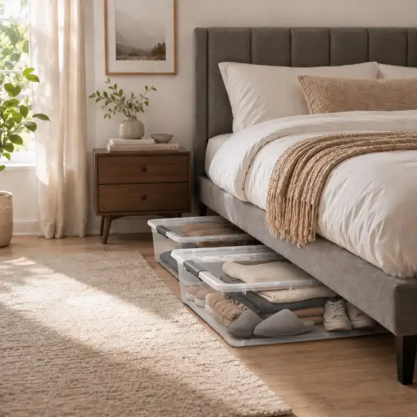 Underbed Bins With Lids