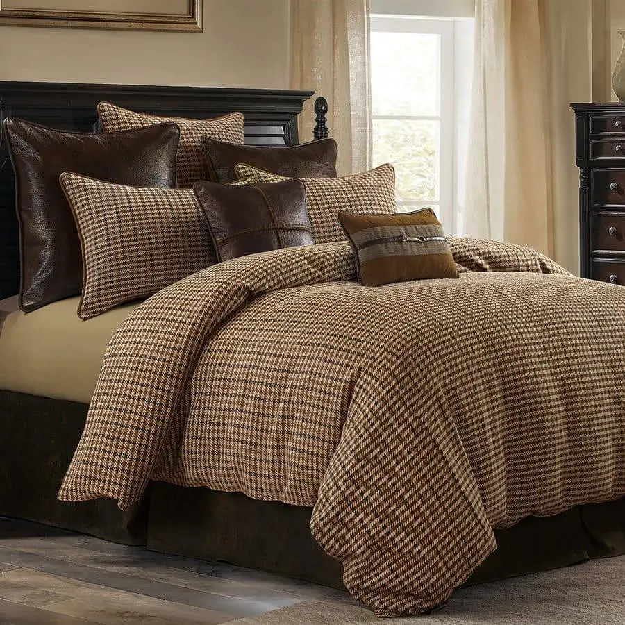 Everyday Pine Motif Cotton Comforter Set