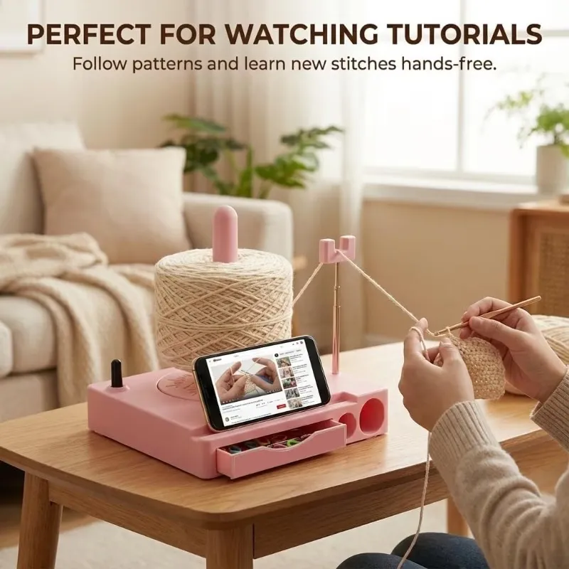 Knitting Yarn Holder Stand