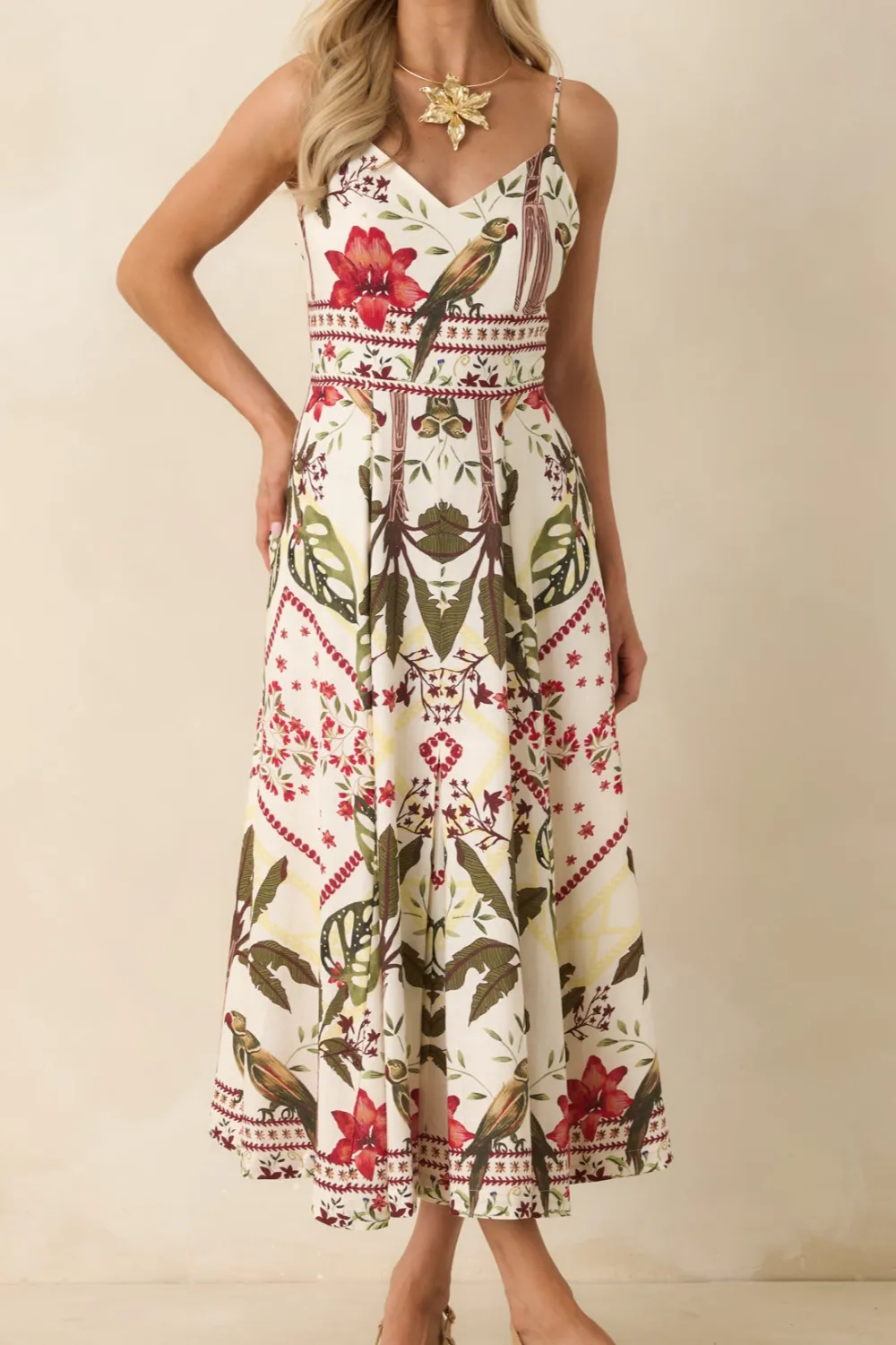 Bird Maxi Dress
