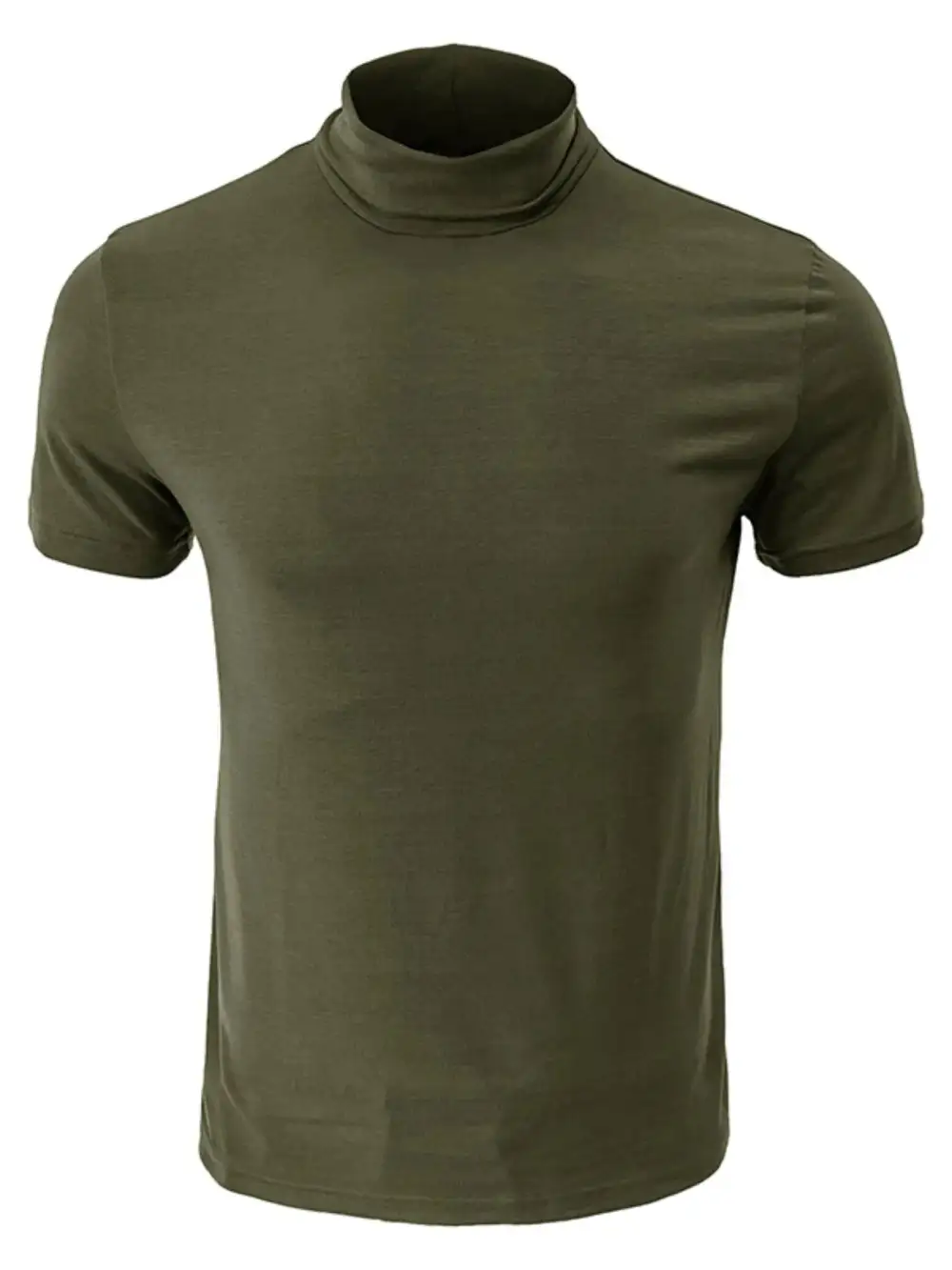 Everyday Mock Neck Short Sleeve Tee