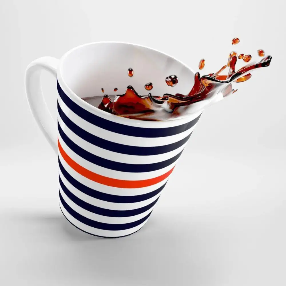 Ceramic Nautical Coffee Cup