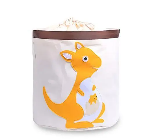 Streamlined Polyester Fabric  Laundry Basket