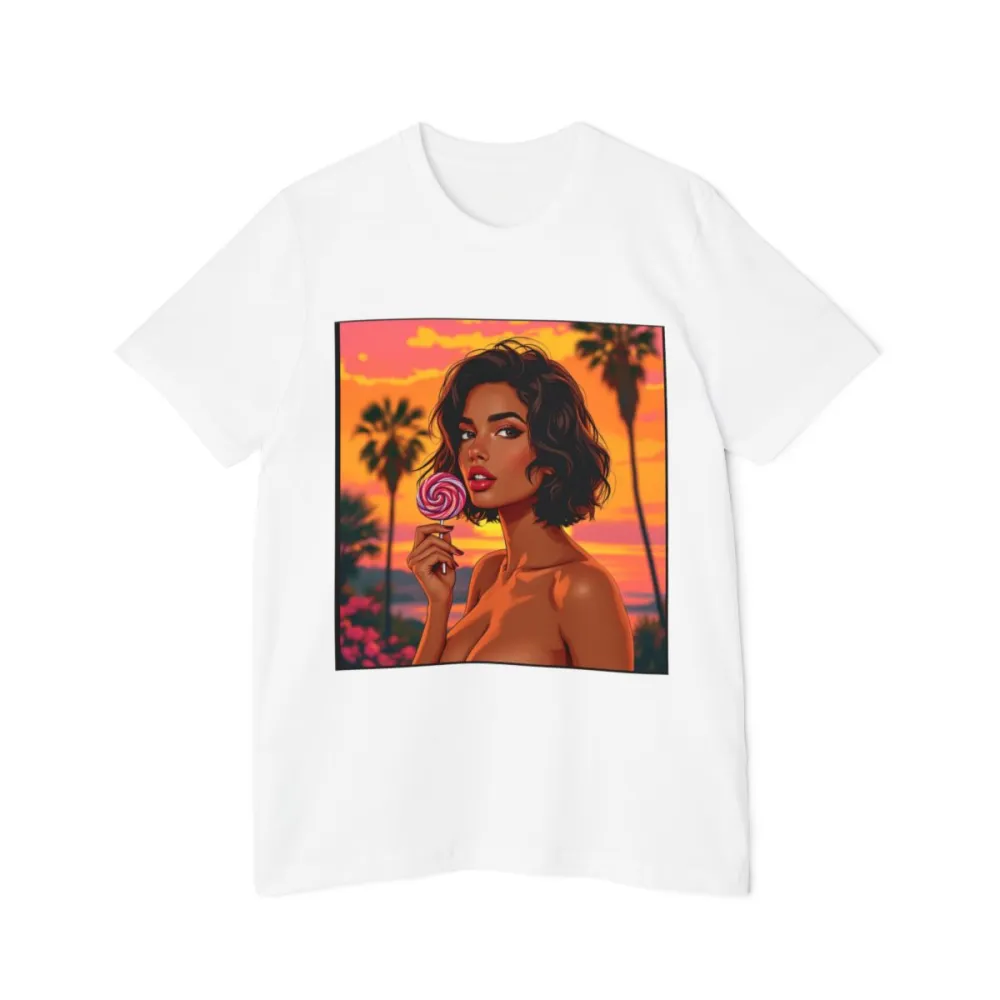 Minimal Artwork Soft Graphic Top