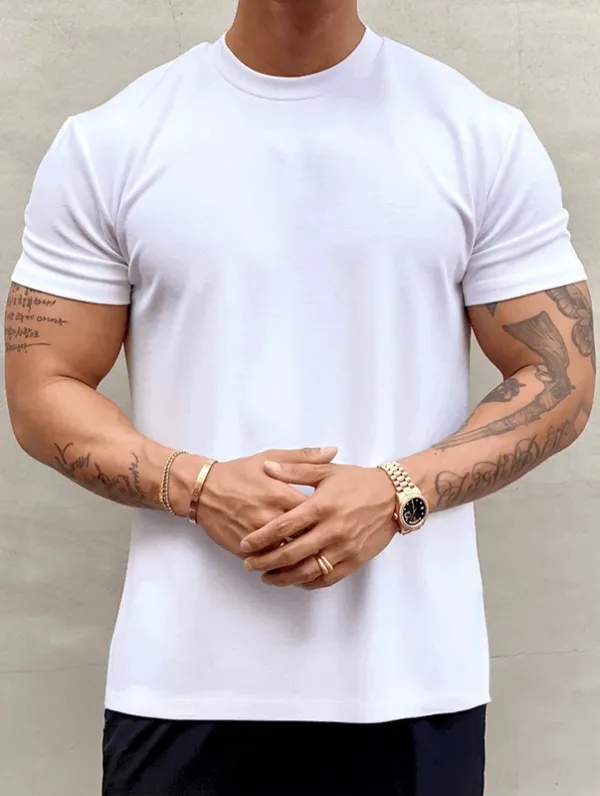 White Clean Fit T-Shirt